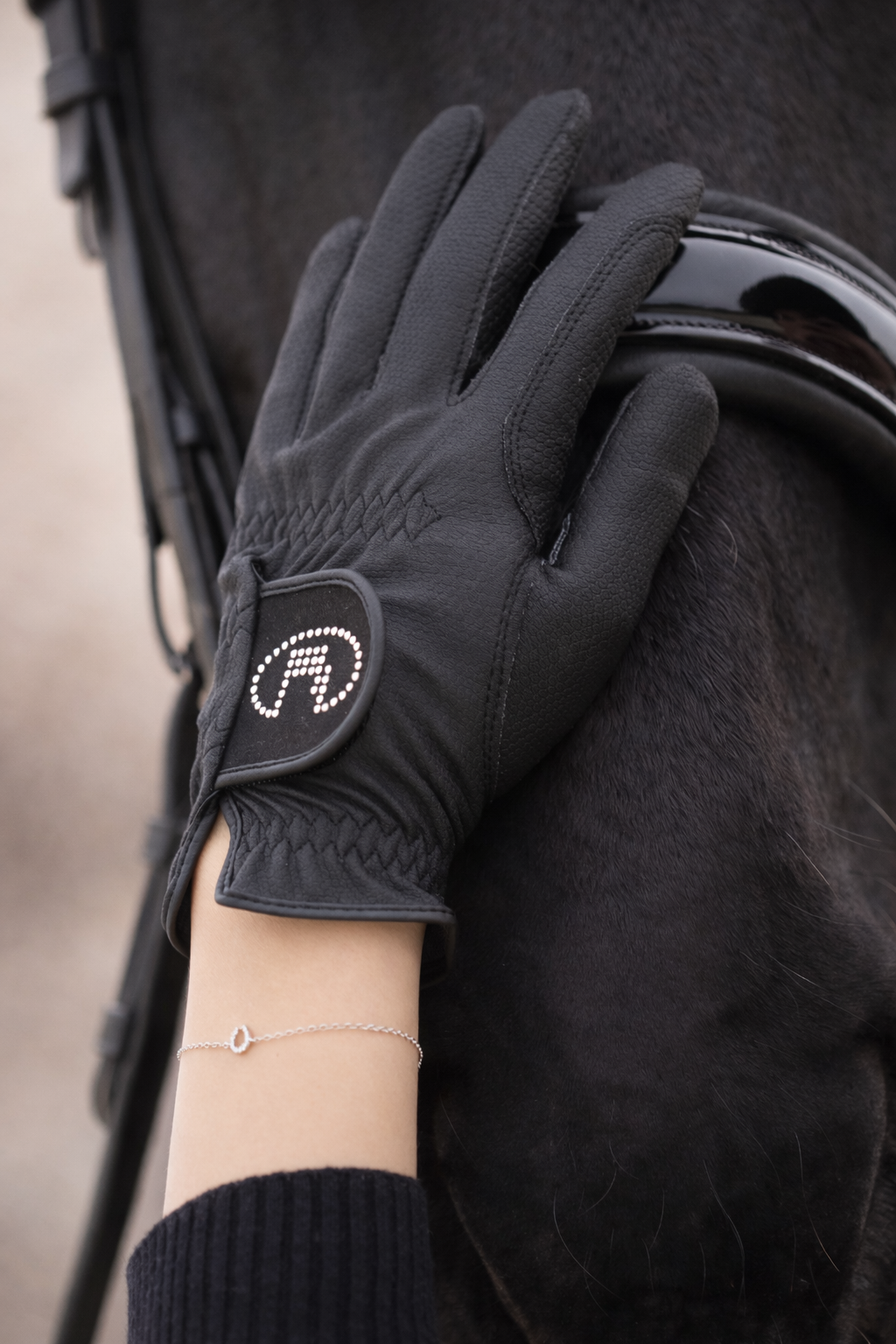 Echtsilber Armband Hufeisen
